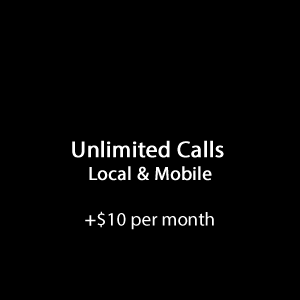 Unlimited Calls Pack (Excluding 13 & 1300 numbers)